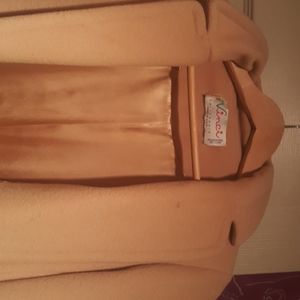 Cashmere long coat . USA made